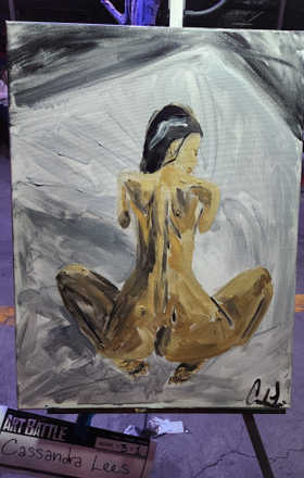 Cassandra Lees · AB2498-3-1 · Round 3 Easel 1