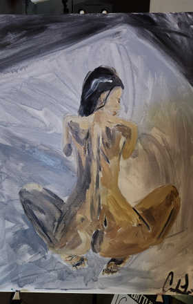 Cassandra Lees · AB2498-3-1 · Round 3 Easel 1