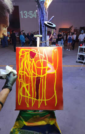 Irvin Hernandez · AB2498-3-3 · Round 3 Easel 3