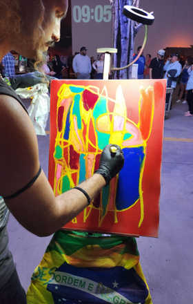 Irvin Hernandez · AB2498-3-3 · Round 3 Easel 3
