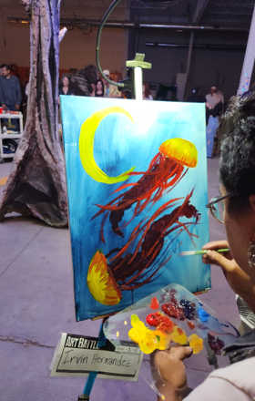 Irvin Hernandez · AB2498-3-3 · Round 3 Easel 3