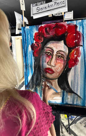 Sherie Ann Pierce · AB2500-3-2 · Round 3 Easel 2