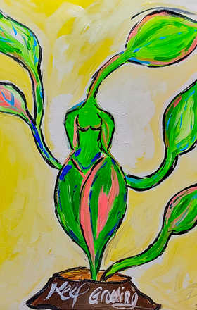 Kay The Paint Lady sample work