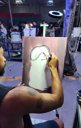 Doomed Movement · AB2508-1-1 · Round 1 Easel 1