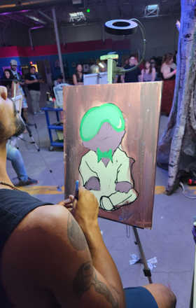 Doomed Movement · AB2508-1-1 · Round 1 Easel 1