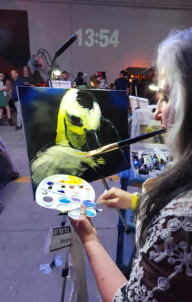 Margie Enlow · AB2508-1-3 · Round 1 Easel 3
