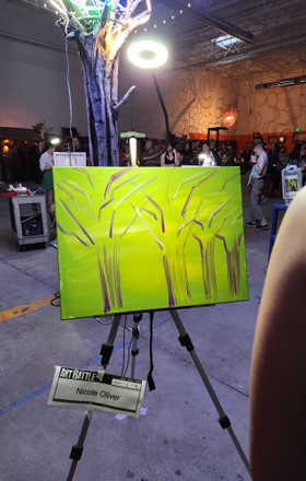 Nicole Oliver · AB2508-1-4 · Round 1 Easel 4
