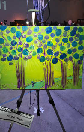 Nicole Oliver · AB2508-1-4 · Round 1 Easel 4