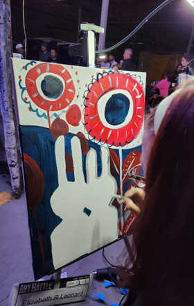 Elizabeth R Leonard · AB2508-2-1 · Round 2 Easel 1