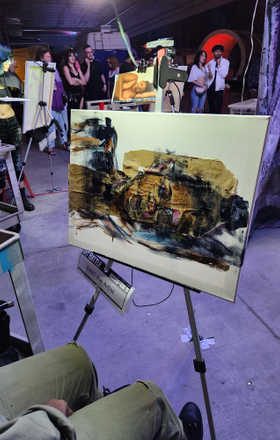 MNT the Artist · AB2508-2-3 · Round 2 Easel 3