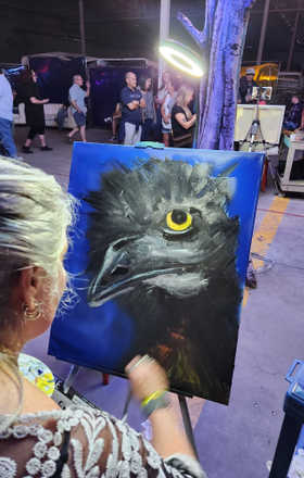 Margie Enlow · AB2508-3-1 · Round 3 Easel 1
