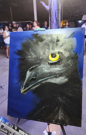 Margie Enlow · AB2508-3-1 · Round 3 Easel 1