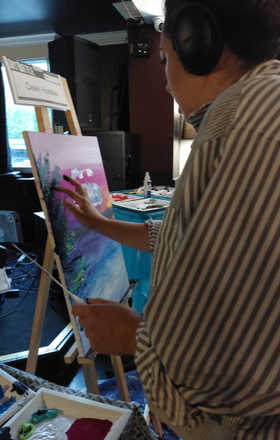 Casey Huxtable · AB2513-1-3 · Round 1 Easel 3