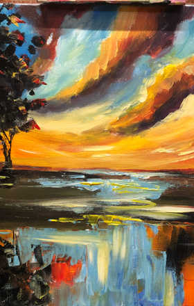 Moumita Roychowdhury · AB2522-1-2 · Round 1 Easel 2