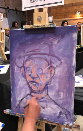 Dave McCreary · AB2522-1-5 · Round 1 Easel 5