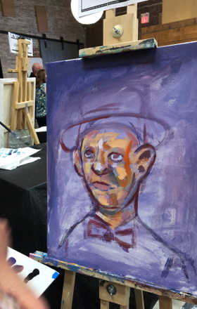 Dave McCreary · AB2522-1-5 · Round 1 Easel 5