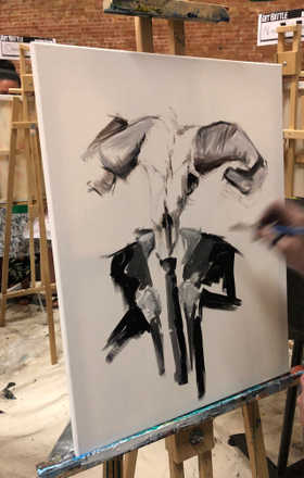 Caillin Kowalczyk · AB2522-3-1 · Round 3 Easel 1