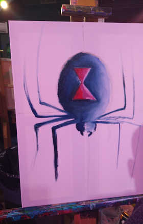 Spidey Tattoo · AB2523-1-2 · Round 1 Easel 2