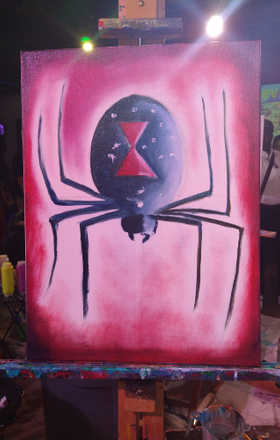Spidey Tattoo · AB2523-1-2 · Round 1 Easel 2
