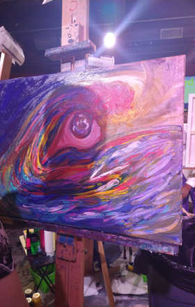 Jennifer Cooper · AB2523-1-3 · Round 1 Easel 3