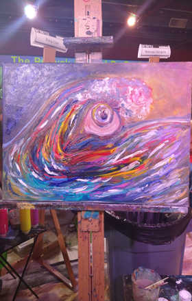 Jennifer Cooper · AB2523-1-3 · Round 1 Easel 3