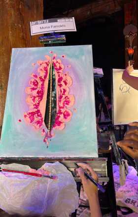 Mona Farrokhi · AB2524-2-2 · Round 2 Easel 2