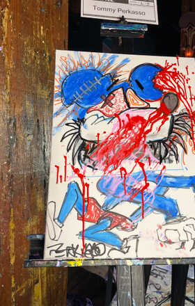 Tommy Perkasso · AB2524-2-5 · Round 2 Easel 5