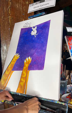 Mona Farrokhi · AB2524-3-3 · Round 3 Easel 3