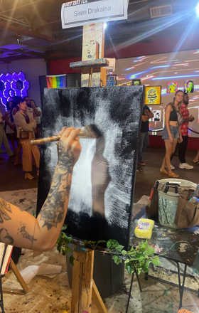 Siren Drakaina · AB2530-1-3 · Round 1 Easel 3