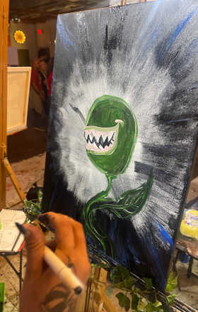 Siren Drakaina · AB2530-1-3 · Round 1 Easel 3