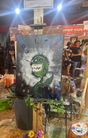 Siren Drakaina · AB2530-1-3 · Round 1 Easel 3