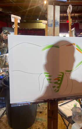 Zares Avinger · AB2530-1-4 · Round 1 Easel 4