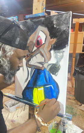 King Dub · AB2530-2-1 · Round 2 Easel 1