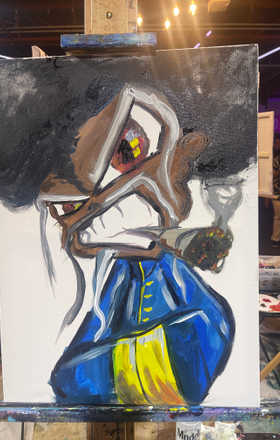 King Dub · AB2530-2-1 · Round 2 Easel 1