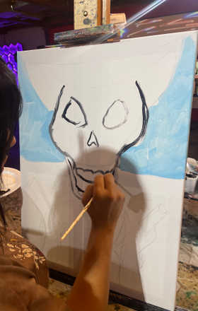 Estefania Perez · AB2530-2-2 · Round 2 Easel 2