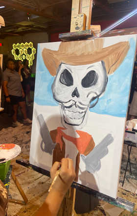 Estefania Perez · AB2530-2-2 · Round 2 Easel 2