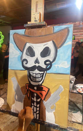 Estefania Perez · AB2530-2-2 · Round 2 Easel 2