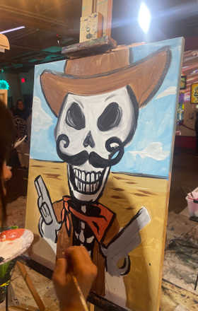 Estefania Perez · AB2530-2-2 · Round 2 Easel 2