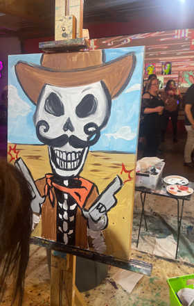 Estefania Perez · AB2530-2-2 · Round 2 Easel 2