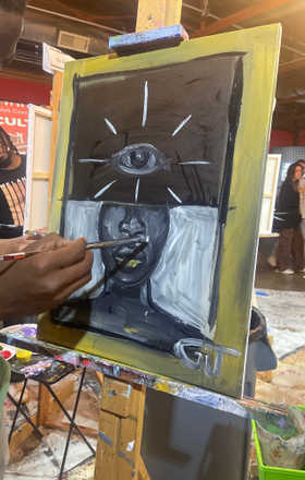 GJ art · AB2530-2-3 · Round 2 Easel 3