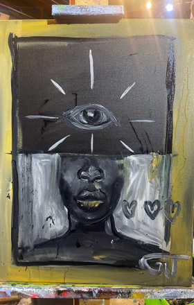 GJ art · AB2530-2-3 · Round 2 Easel 3