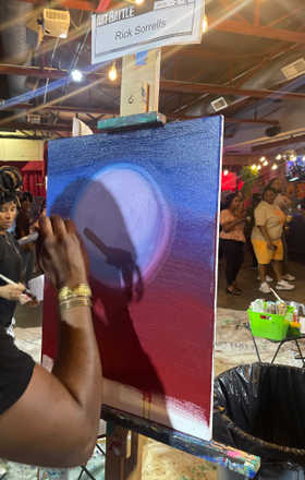 Rick Sorrells · AB2530-2-4 · Round 2 Easel 4