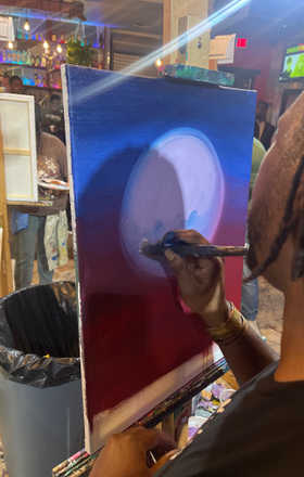 Rick Sorrells · AB2530-2-4 · Round 2 Easel 4