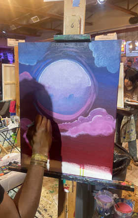 Rick Sorrells · AB2530-2-4 · Round 2 Easel 4