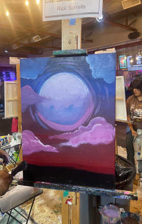Rick Sorrells · AB2530-2-4 · Round 2 Easel 4