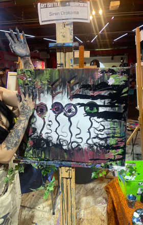 Siren Drakaina · AB2530-3-1 · Round 3 Easel 1
