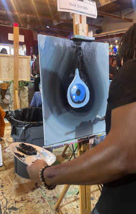 Rick Sorrells · AB2530-3-3 · Round 3 Easel 3