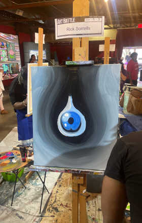 Rick Sorrells · AB2530-3-3 · Round 3 Easel 3