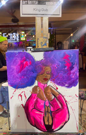 King Dub · AB2530-3-4 · Round 3 Easel 4