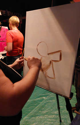 Michel Ethier · AB2535-2-4 · Round 2 Easel 4